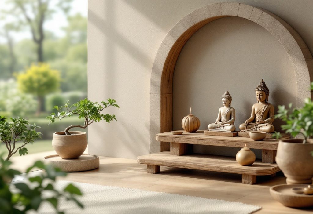 Explorez l’univers de la décoration bouddhiste avec nos idées tendances