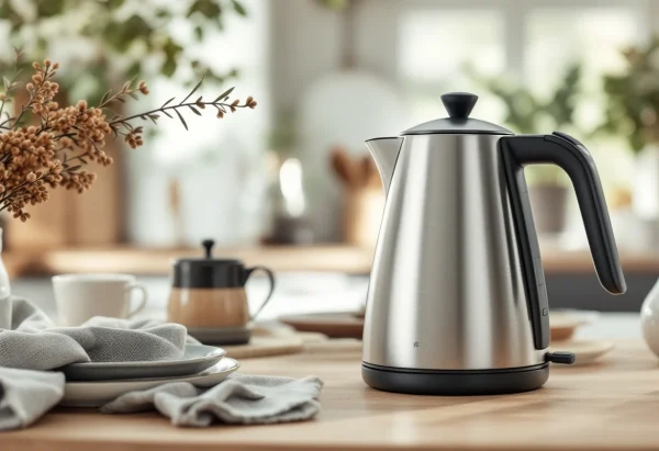 Quand la bouilloire design s’impose comme objet de décoration