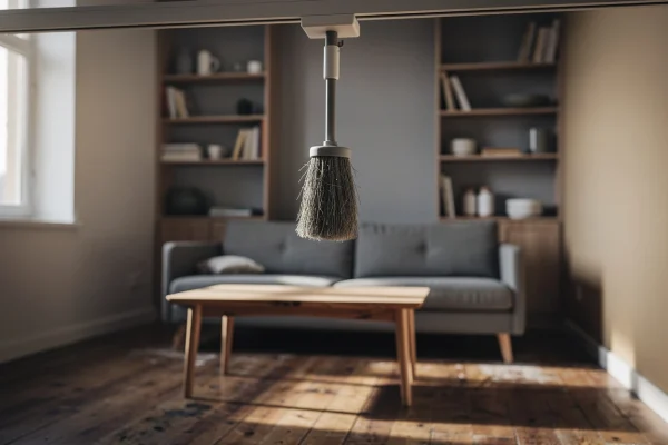 Petits appartements, grandes solutions : optez pour la brosse suspendue