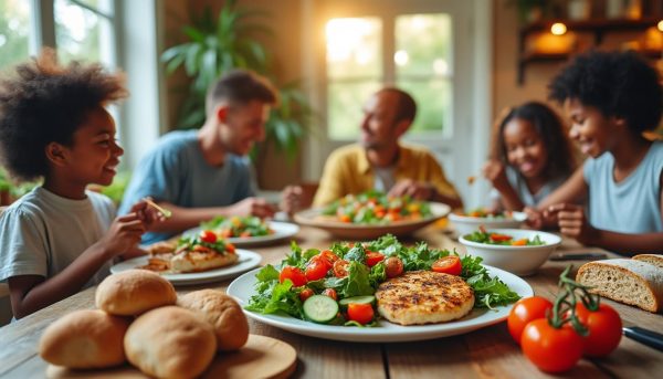 Bien manger en famille : repères simples pour des repas équilibrés