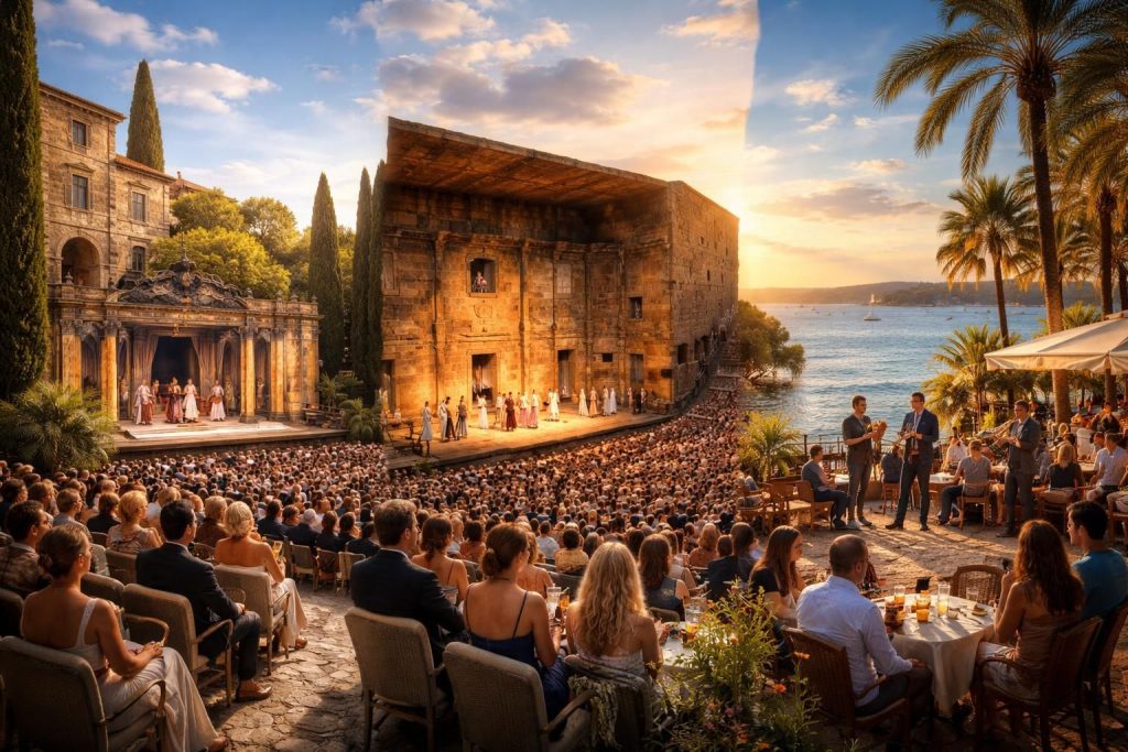 Scènes méditerranéennes avec le Festival d’Aix, les Chorégies d’Orange et Jazz à Juan