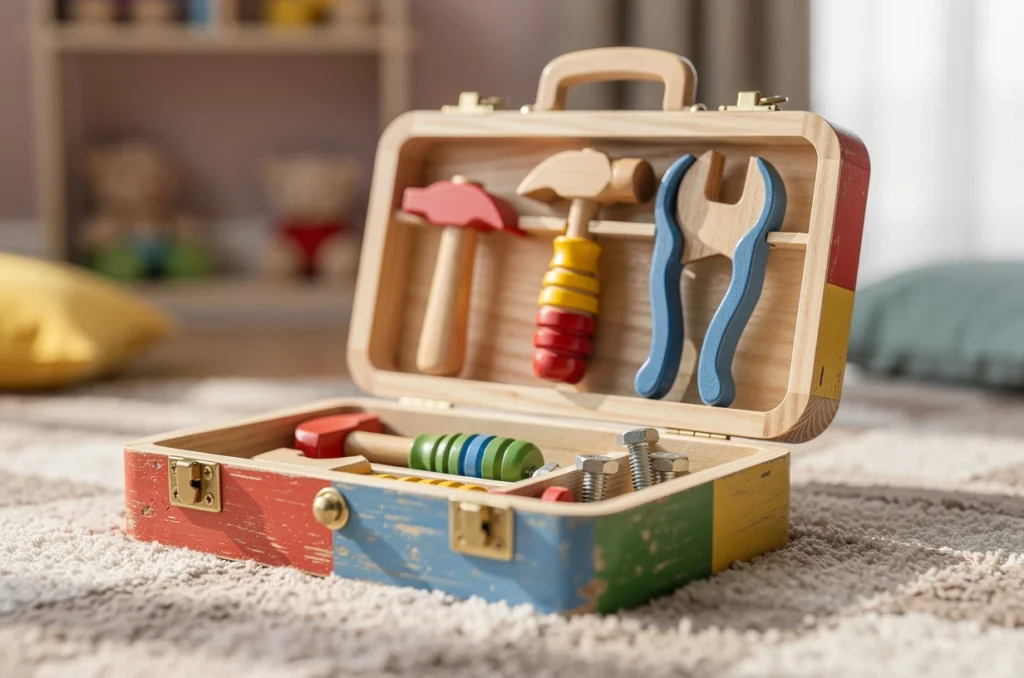 Mallette de bricolage pour les enfants : un univers ludique pour apprendre et créer