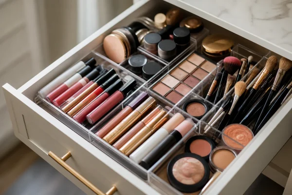 Rangement maquillage tiroir : un combo gagnant pour organiser vos maquillages