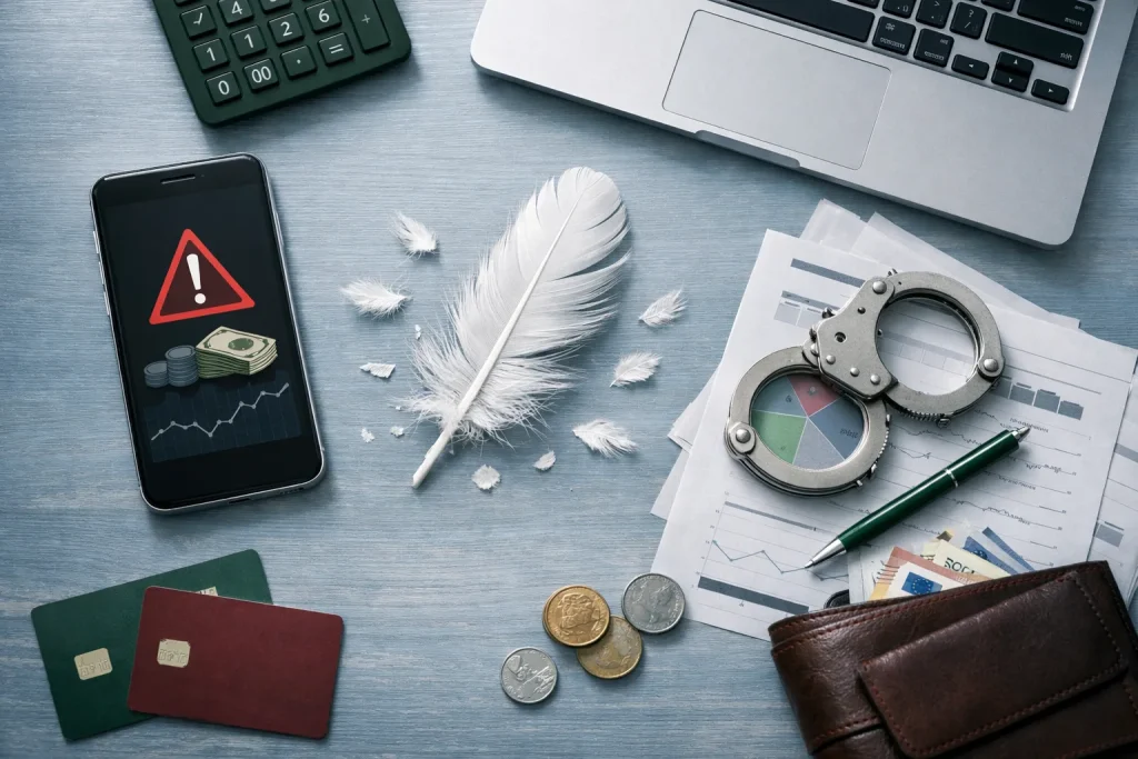 Reconnaître une arnaque financière avant d’y laisser des plumes
